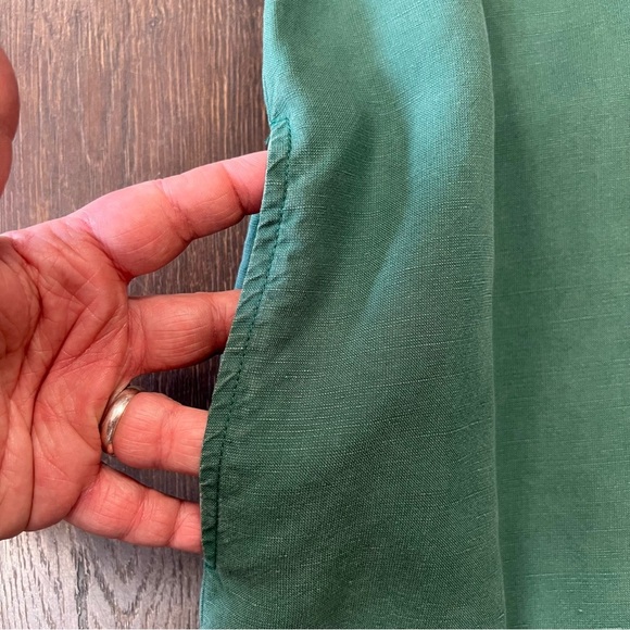 Gerard Darel Green Button-Up Dress SZ 38 - Picture 5 of 6